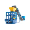 Manual paving block making machine QT4-26 small scale brick making machine