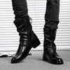 zm40755c 2018 new style man boots Korean fashional men boot england male leather snake boots