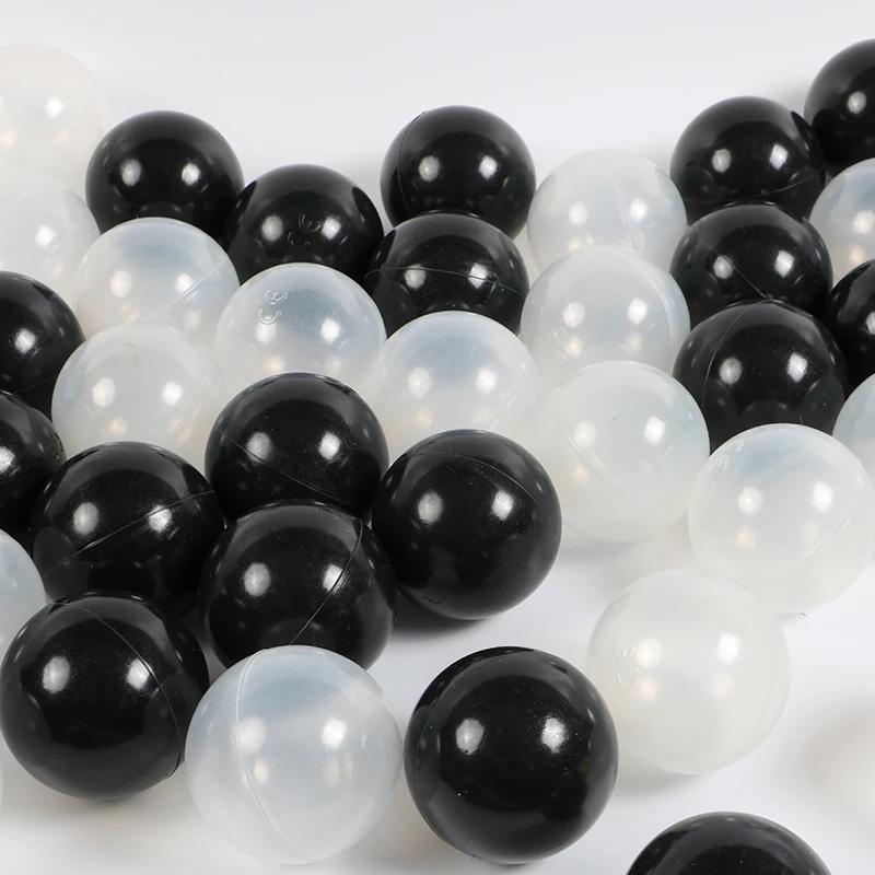 Factory Direct Supply High Quality Durable Black Plastic Ball With Iso