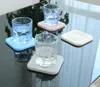 CE,SGS certificate eco-friendly anti-slip durable heat resistant strong water absorbent non-slip dry quickly diatomite coaster
