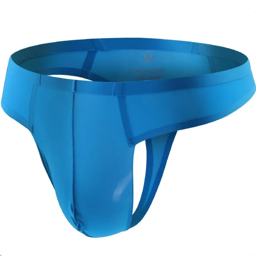 1 piece style men's sexy underwear solid color seamless breathable boxer briefs low rise cool boxers for men