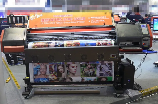wit-color High resolution small format 1.6 m Ultra 9600 1602s Eco solvent Printer