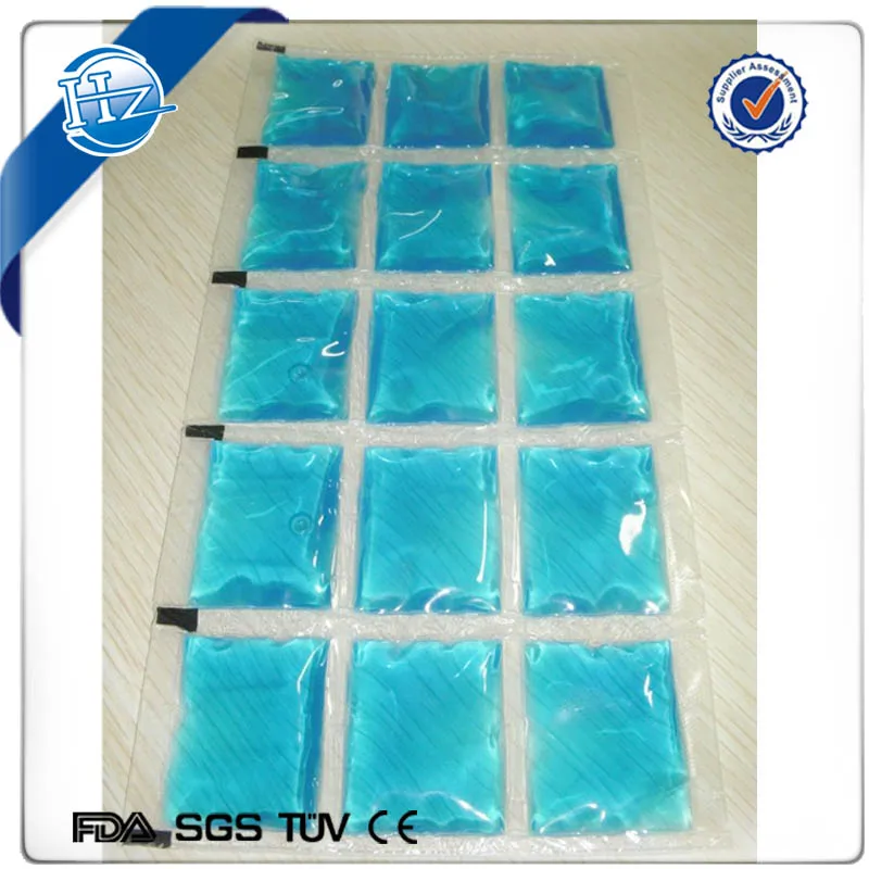 Nontoxic Reusable Gel Ice Pack Cooling Gel Ice Cold Bag Custom Super