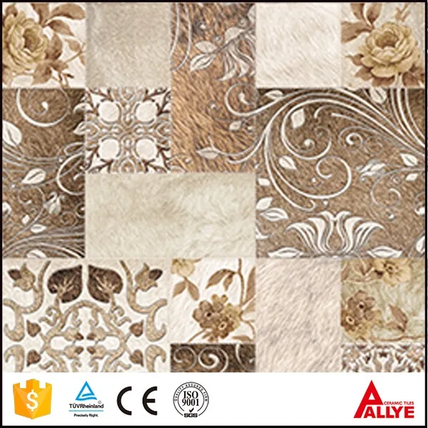 250X400mm discontinued fabric mould ceramic tiles front kitchen wall