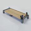 Wooden Monitor Stand Riser - Laptop Desk Shelf - Monitor Riser for Cellphone/TV/Printer/Computer Stand
