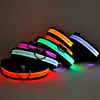 Hot sell dog collars glow in the dark led dog collar outdoors pet supplies