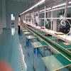 manual led production line led bulbs assembly line with belt conveyor