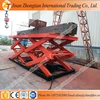 Hot sale ! --10ton Hydraulic power warehouse cargo lift /heavy-duty lift table/ scissor goods lift