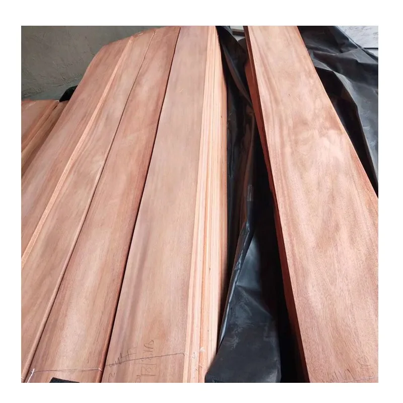 Good Quality Mahogany Veneer Natural Sliced Wood Veneer Decorative