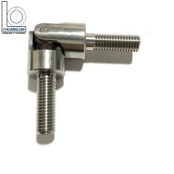 Stainless Steel Micro Threaded Universal Joint With Pin And Block Buy Threaded Universal Joint