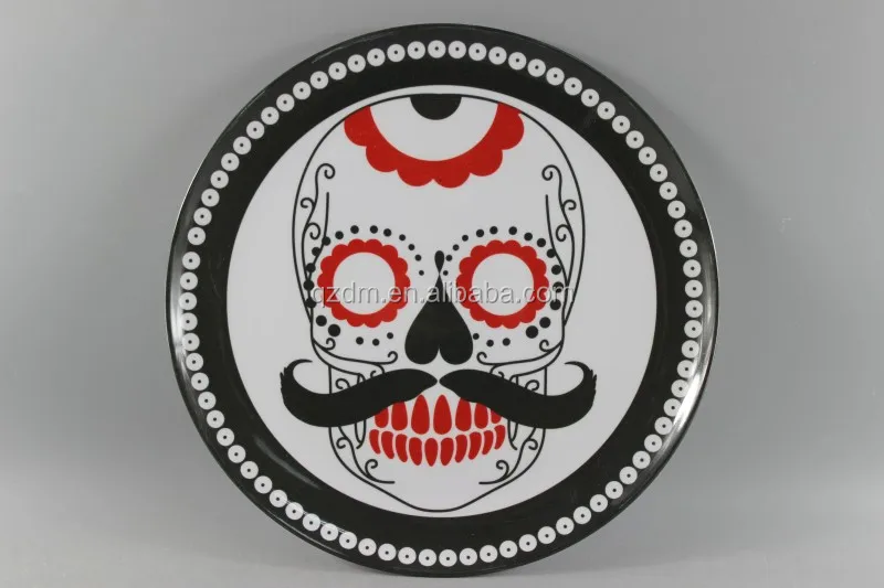 10" Hallowmas Melamine Dinner Plate Cheap Dishes