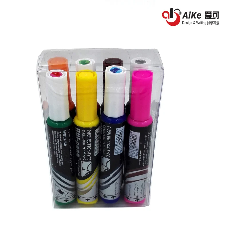 Pushbutton Jumbo Dry Wipe Markers Low Order/chisel Tip Buy Broad Tip