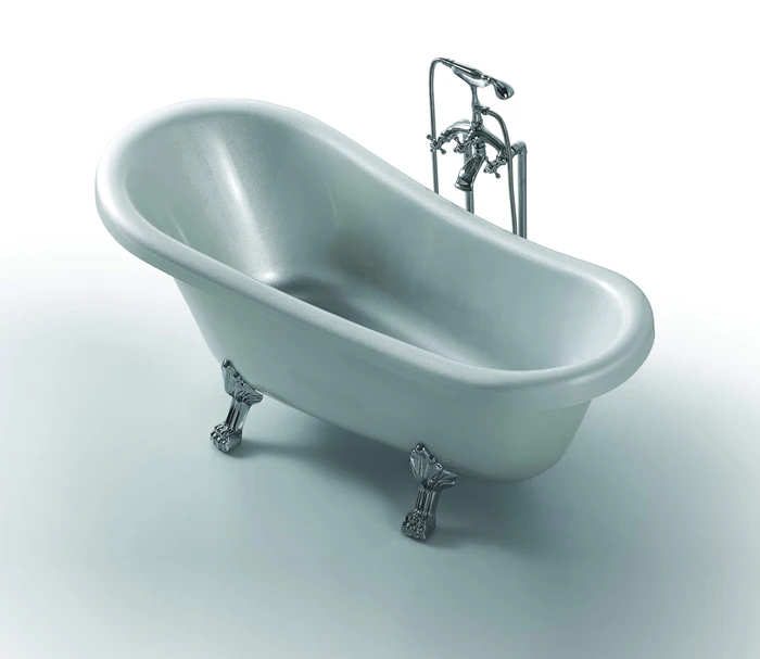 Red Color Acrylic Bathtub With Legs Buy Bathtub With Four Legs