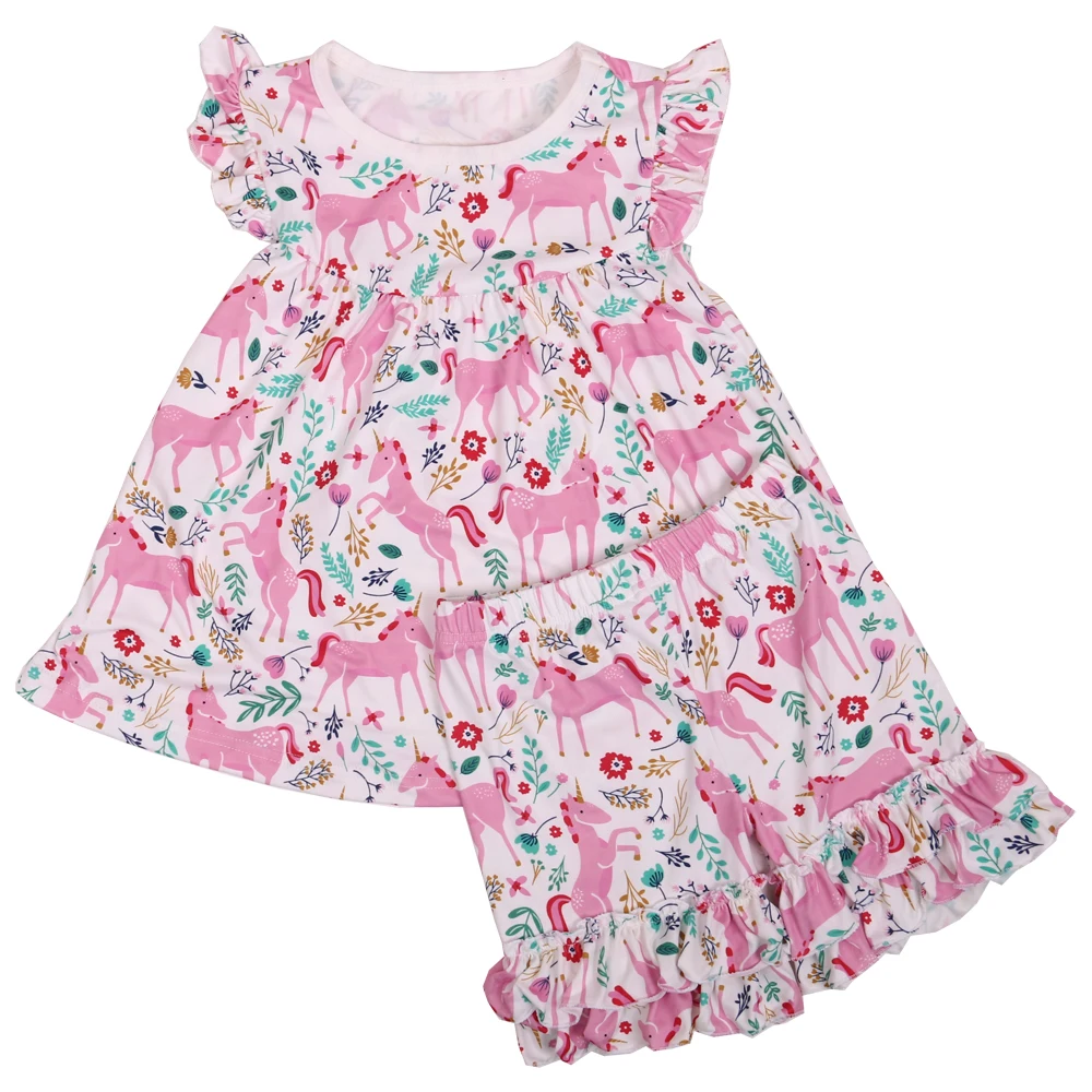 Bulk Wholesale 2018 New Style Kids Clothing Fashion Girls' Milk Silk