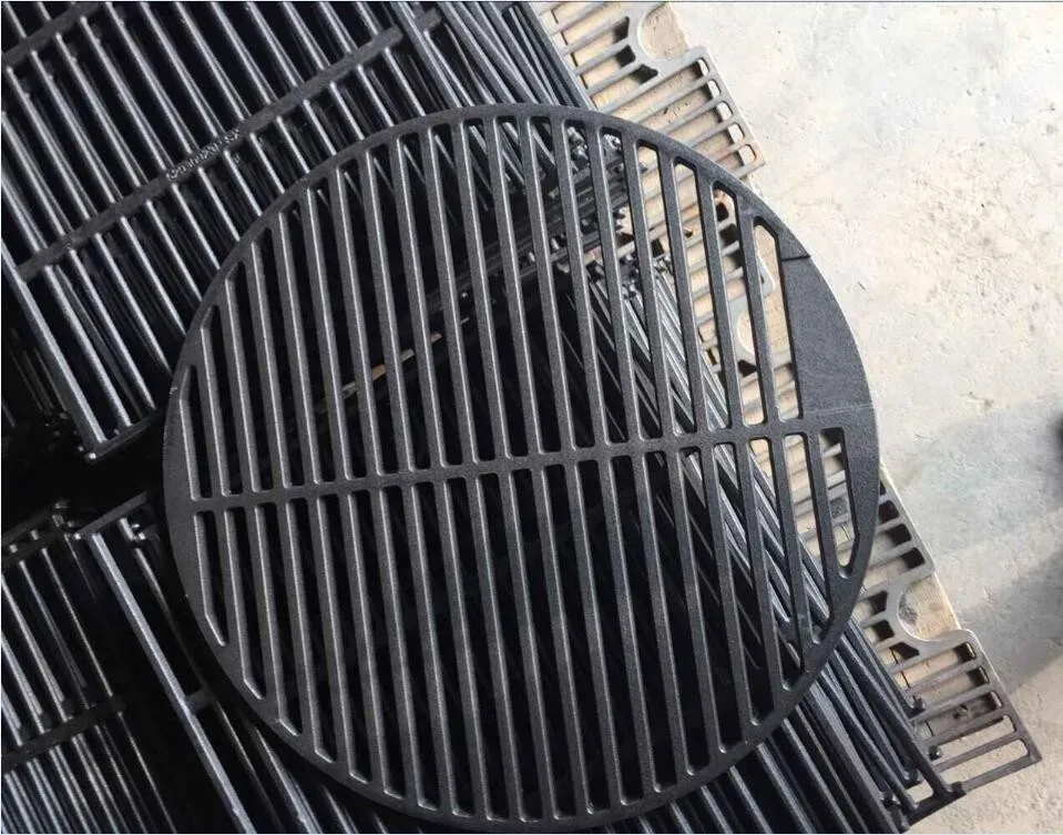 34.5cm44.5cm54.5cm Rond Barbecue Grille De Grille En Fonte 34.5cm44.5cm54.5cm Rond Barbecue Grille De Grille En Fonte
