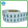 Custom high quality barcode sticker roll with serial number,serial number sticker