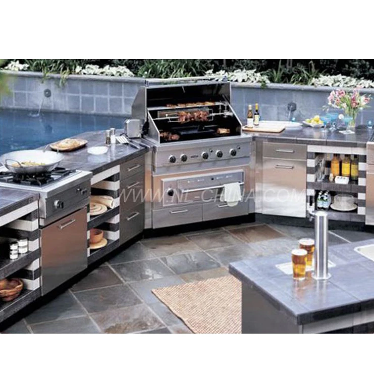 Large Bbq Grill Outdoor Kitchen Stainless Steel Portable Large Bbq Grill Outdoor Kitchen