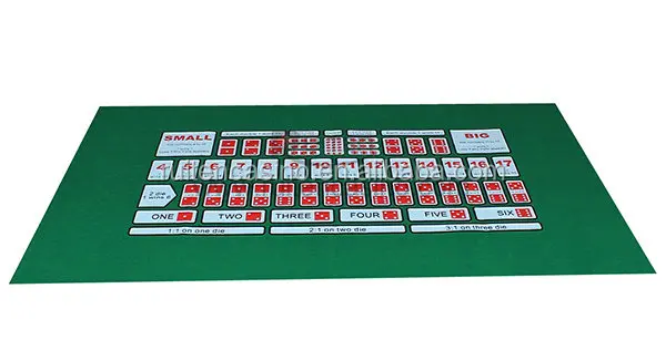 Homestyle Sic Bo Poker Felt Buy Poker Felt Homestyle Poker Felt Sic 