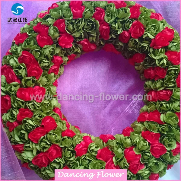 Wholesale Flower Wreath Decorations Christmas Wreath - Buy Christmas Wreath,Christmas Wreath