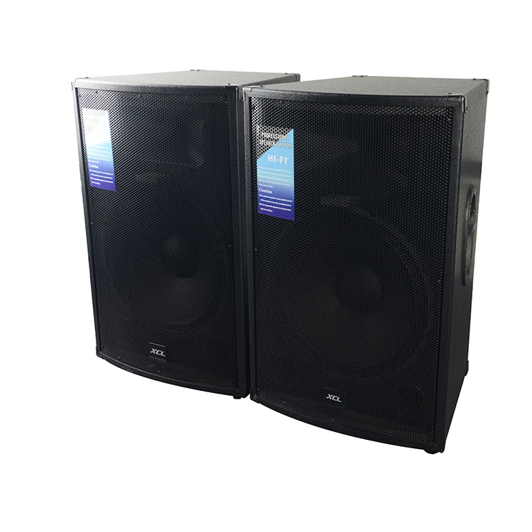 Pair Passive Speaker Box Dj Bass 