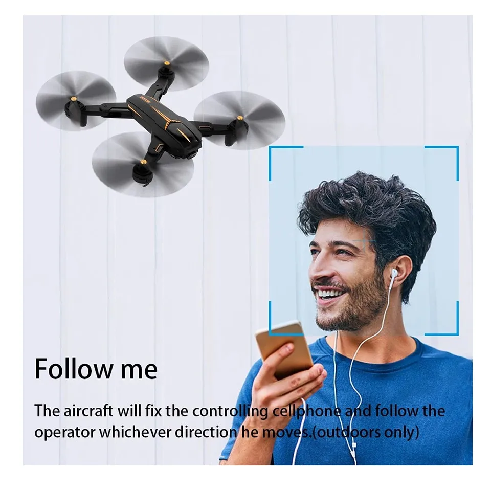 Follow Me Drone Waypoint Fly Brushless Drone 1080p 2.4g Gps Rc Drone Buy Follow Me Drone