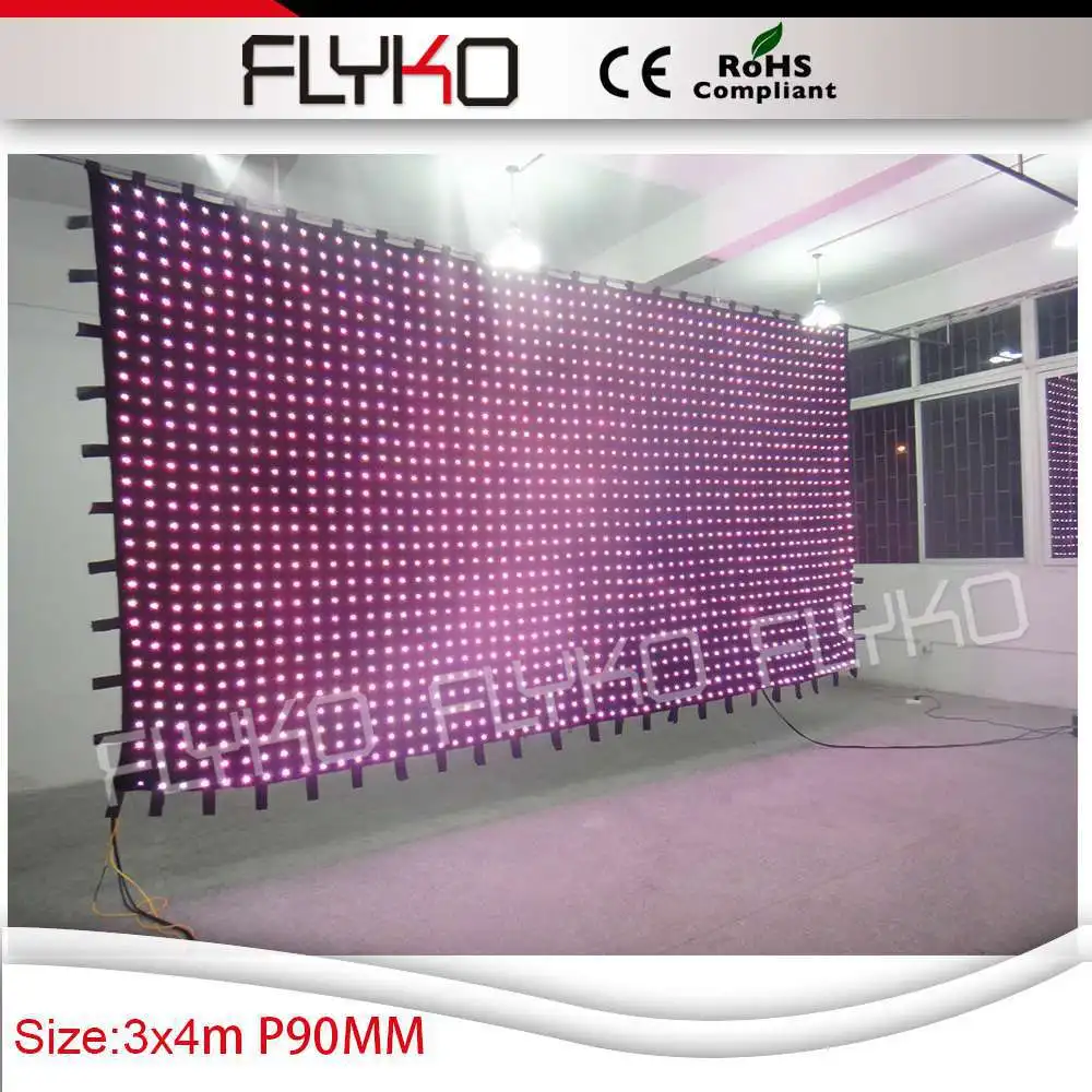 stage led screen curtain