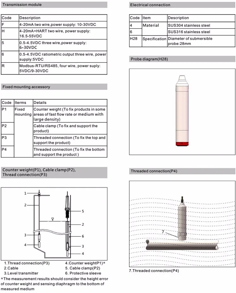 Oil Tank Liquid Level Measuring Instrument - Buy Liquid Level