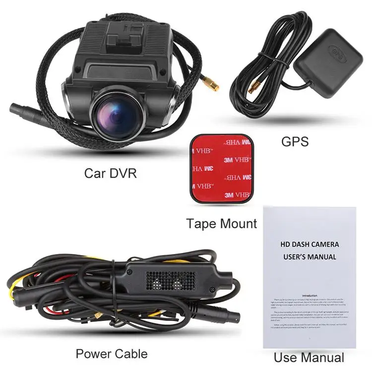 Hidden Car Camera No Screen Truck Gps Track Car Black Box With 3g