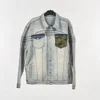 DiZNEW Dongguan Custom Dropping Shoulders Denim Jacket For Men