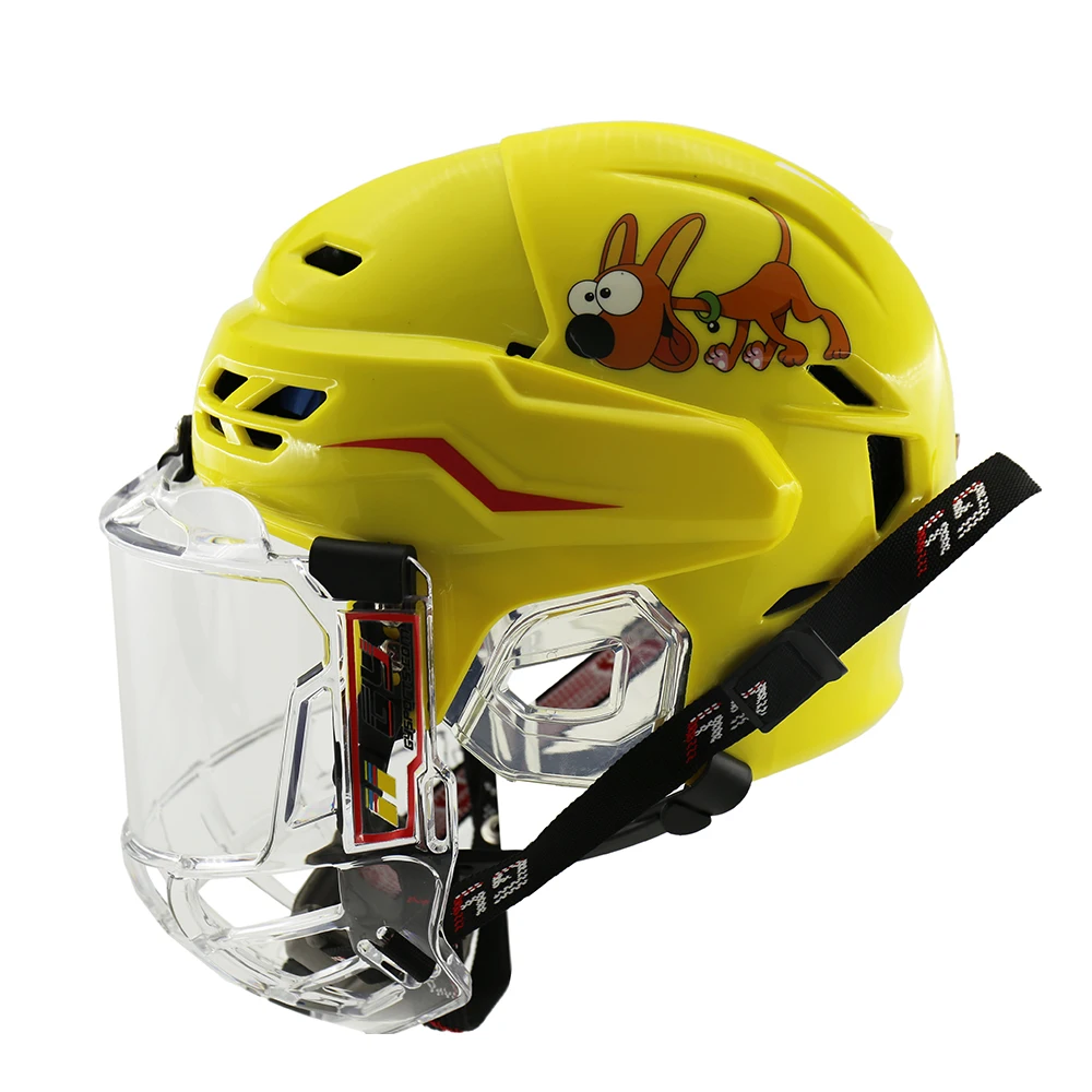 Pp Shell Sport Ice Hockey Helmet Kids Children's Ice Skating Helmet
