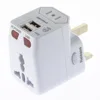 Good quality universal world travel dual usb charger gift for traveling