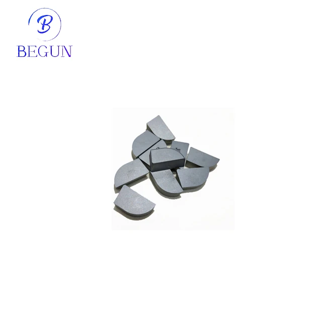 Iso Factory Standard A416 Yg6 Cemented Tungsten Carbide Brazed Tips
