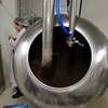 Suagr Chocolate candies olive shape coating polishing mixing glazing enrobing forming pan machine