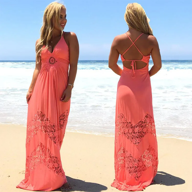 rayon beach dress