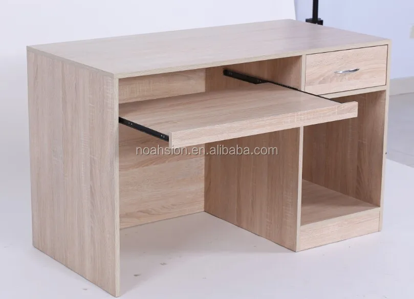 Cheap Price Office Study Table Simple Design Wooden Computer Table
