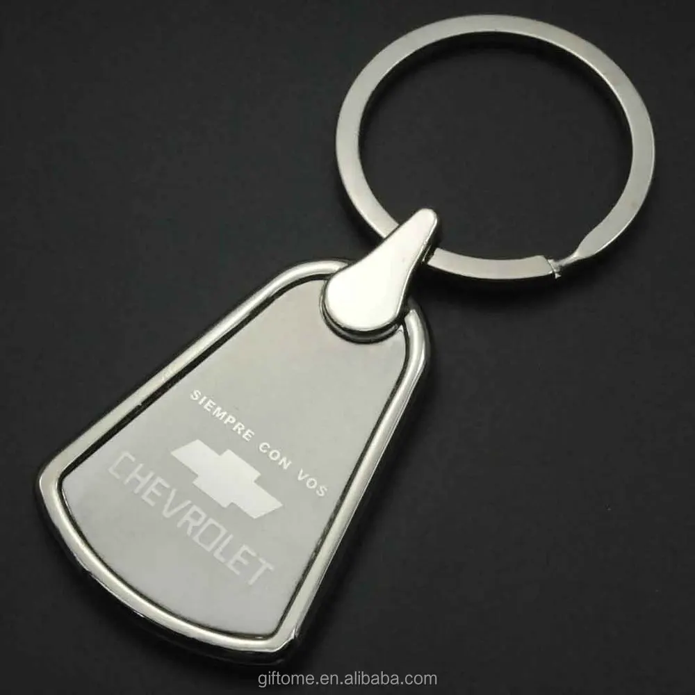 Metal Insert Photo Picture Frame Key Ring Custom Keyring Keychain DIY Gift