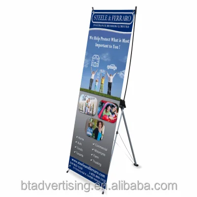 Aluminum X Frame Banner Stand Wholesale Advertising Equipment X