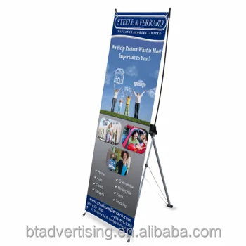 Aluminum X Frame Banner Stand Wholesale Advertising Equipment X