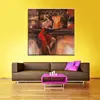 Best Sale Modern Hot Sex Photo Oil Painting on canvas Dancing Ballet Girl Hand Painted Oil Painting for sale and decoration