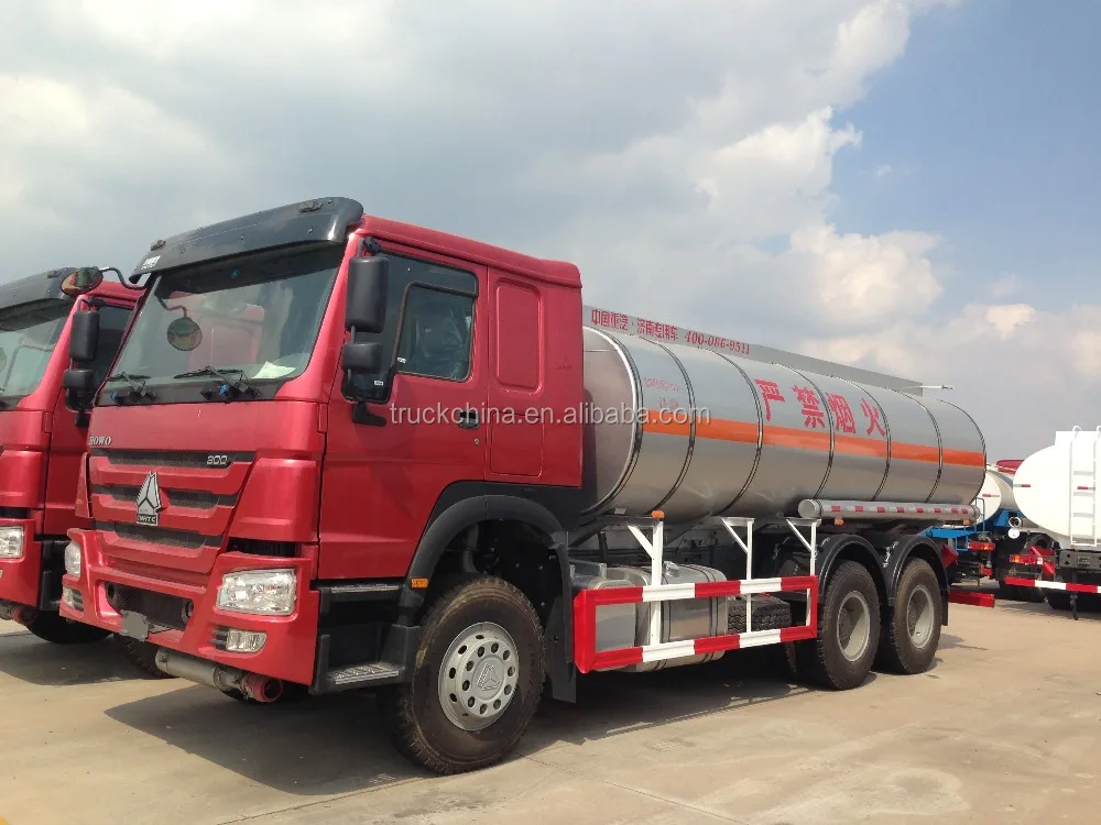 Sinotruk Howo 6x4 Oil Tank Truck Capacity Fuel Tank Truck For Sale