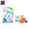 10280763 Non-broken Football Juggle Blow Magic Bubble Toy With Glove
