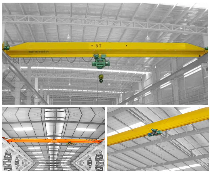 Harga Hoist Crane 5 Ton Bridge Crane Indoor For Loading And Unloading