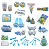 cartoon theme Pikachu gift bag POKEMON disposable tableware set for kids birthday party supplies