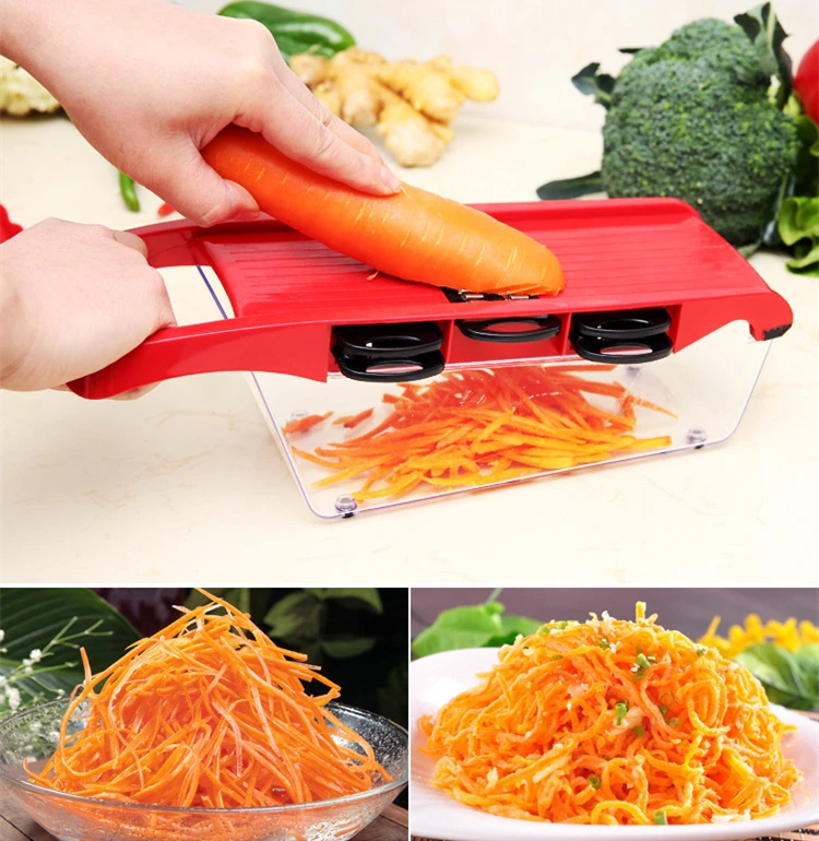 6 In 1 Vegetable Mandoline Slicer As Seen On Tv Buy Vegetable Slicer