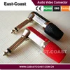 Right Angle type Red/Black Mono jack 6.35 male Plug
