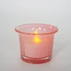 EVERMORE Glass LED Tea Candle Light