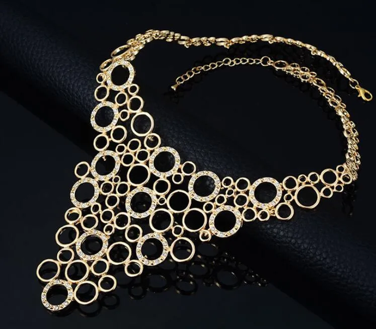 Fashion Dubai Gold Jewelry Set 24k Gold Color High Quality Costume