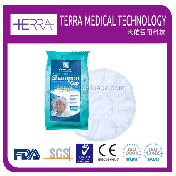 Oem Disposable No Rinse Waterless Shampoo Cap Buy Shampoo Cap No