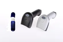 JP-GA3 2.4G Wireless Laser Barcode Reader Scanner Wireless usb Bar code Scanner 1D Codes 10m to 50m Wireless Barcode Reader