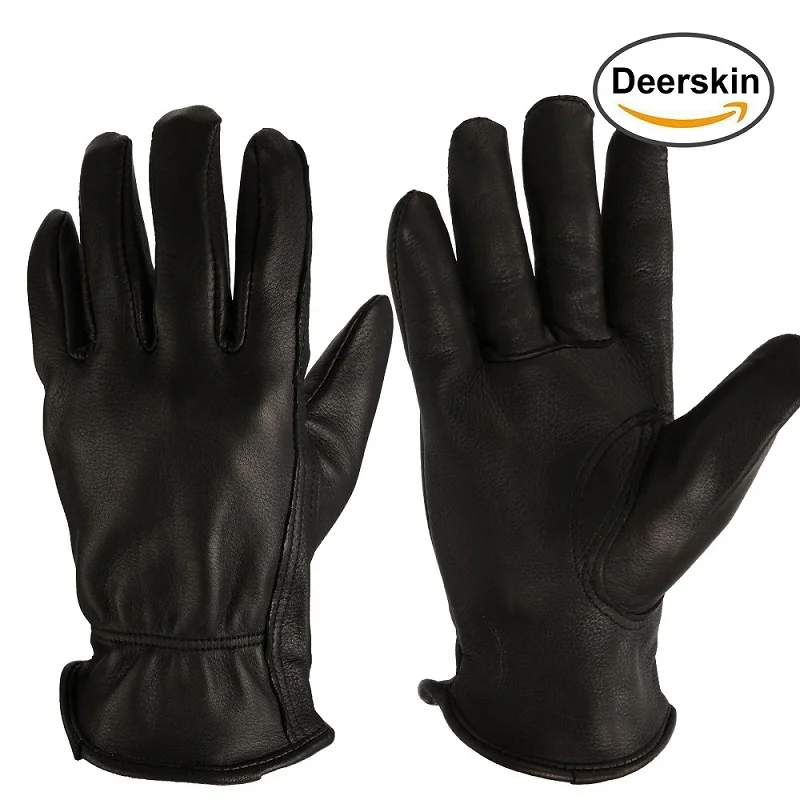 Guantes de Hombre de conducci/ón Cuero de ciervo en todos los colores